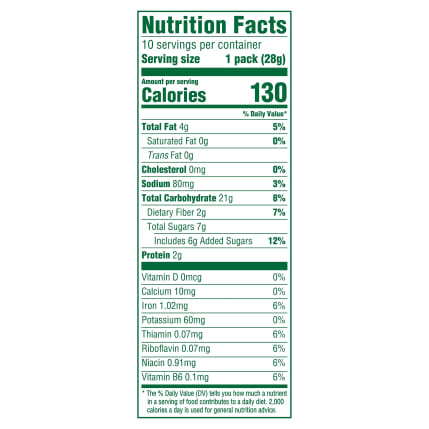 Nutrition Facts