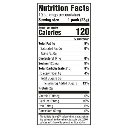 Nutrition Facts