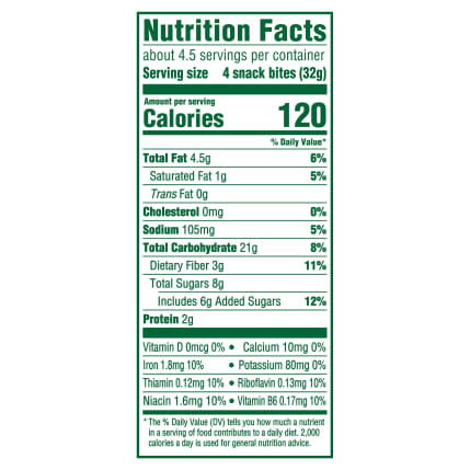 Nutrition Facts